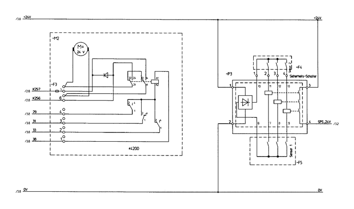 Stromschema P 40/500 SE 4/4